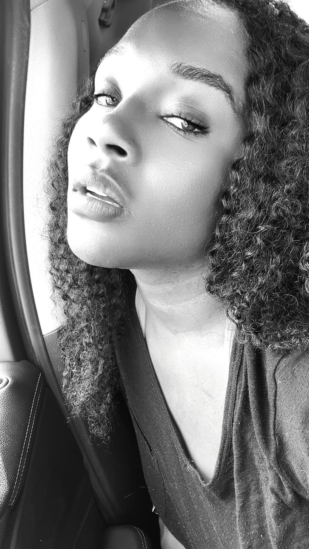 MIAMOR black and white portrait