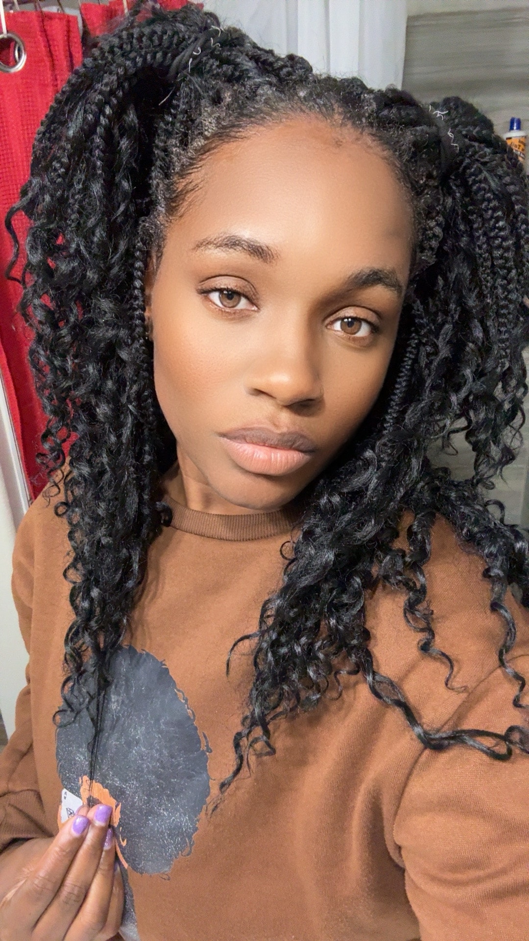 MIAMOR with box braids